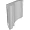 Ekena Millwork 3 1/2-in. W x 42-in. D x 42-in. H Olympic Architectural Grade PVC Knee Brace BRCP035X42X42OLY - alternate 5